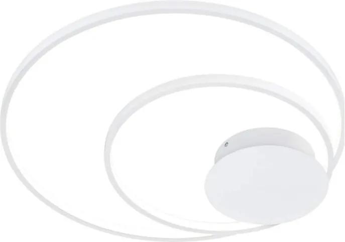 Biele stropné guľaté LED svietidlo Trio Sedona