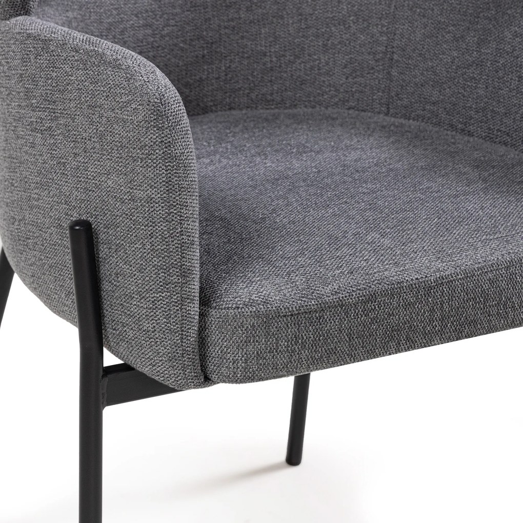 Jídelní křeslo GRANDA šedé