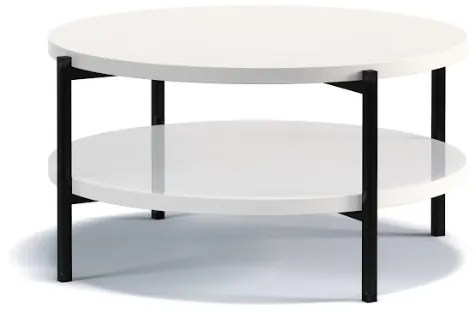 Konferenčný stolík SIGMA B SM-02 | biely lesk
