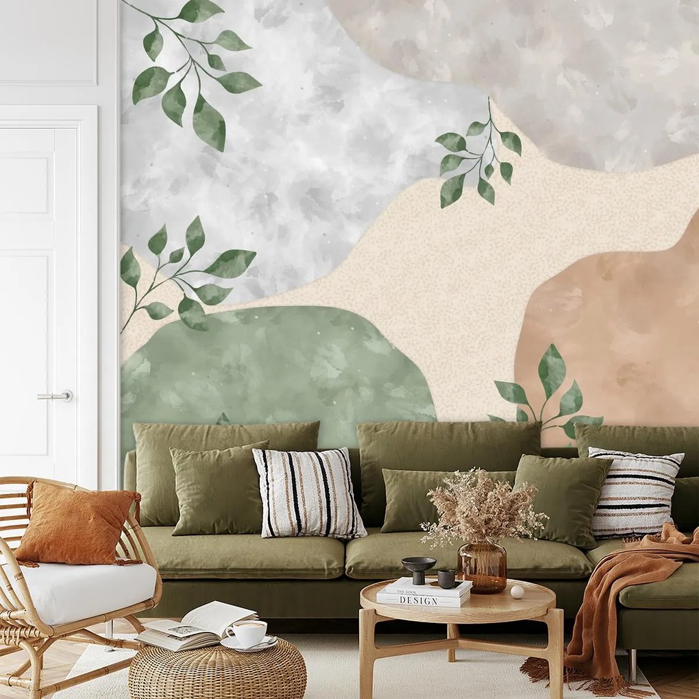 Fototapeta - Akvarelová abstrakcia (147x102 cm)