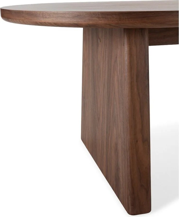 Jedálenský stôl v dekore orecha 100x200 cm Blair – MOME