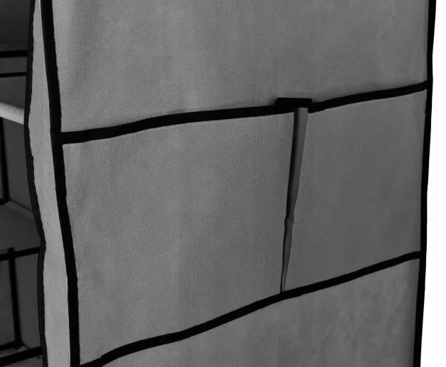 Šatníková skriňa MIRA MAXI antracitová