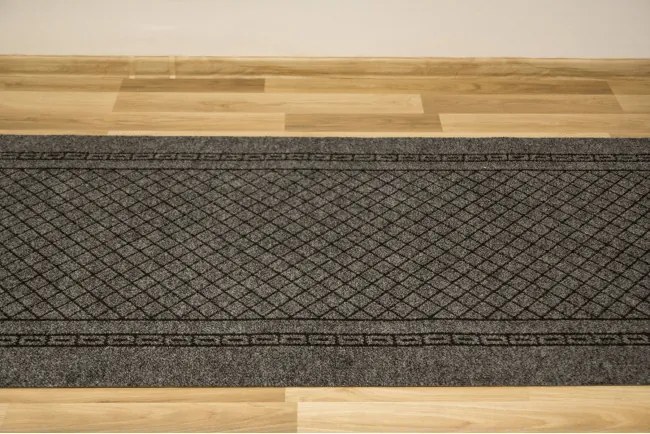 Protišmykový rohožkový behúň Way 402 sivý - Výpredaj