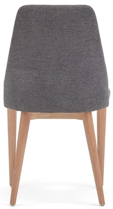 Tmavosivá jedálenská stolička Rosie – Kave Home