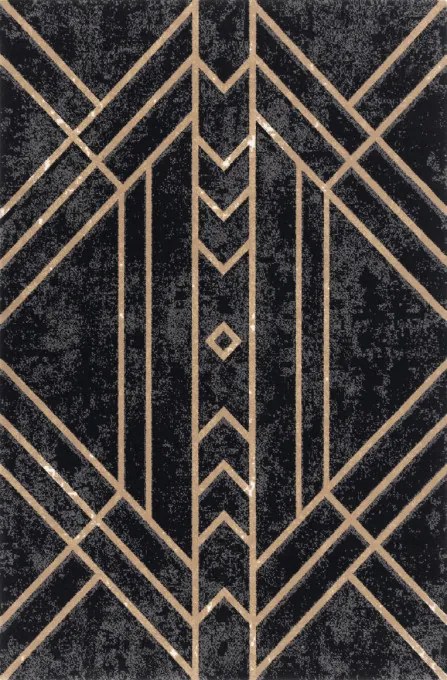 Koberec Agnella Tempo Gate čierny