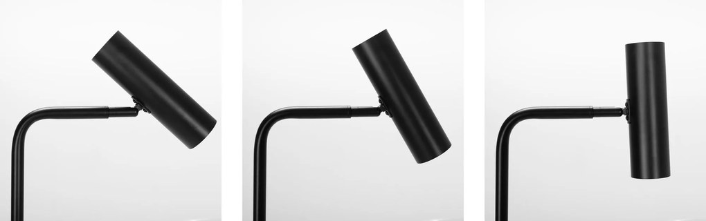 Toolight Toolight, LED podlahová lampa APP965-1F, čierna matná, OSW-04050