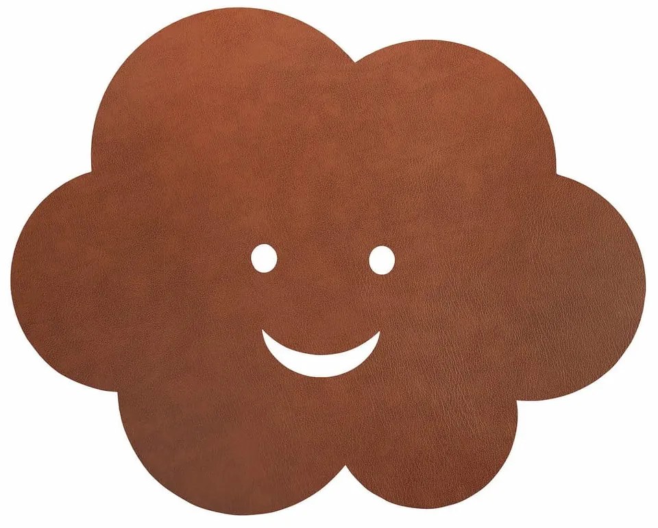 Hnedá detská hracia podložka 70x88 cm Cloud XXL Bull – LIND DNA