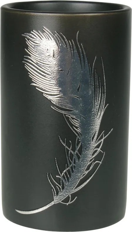 Pohár PIUME čierny