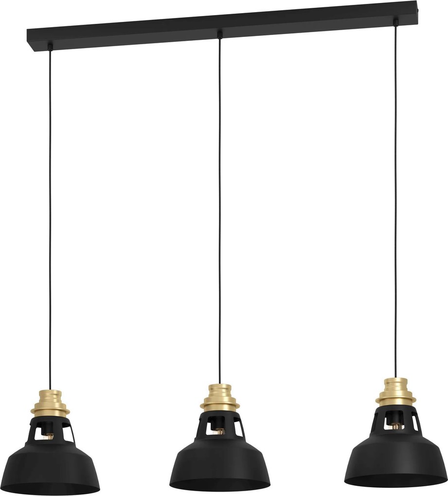 XXXLutz ZÁVESNÉ SVIETIDLO, 107/24/150 cm Eglo - Online Only bytové doplnky - 003348325002