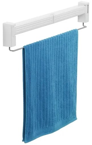 WENKO 3770013100 - Sušiak na bielizeň BUTTERFLY 70x13,5 cm strieborná/biela