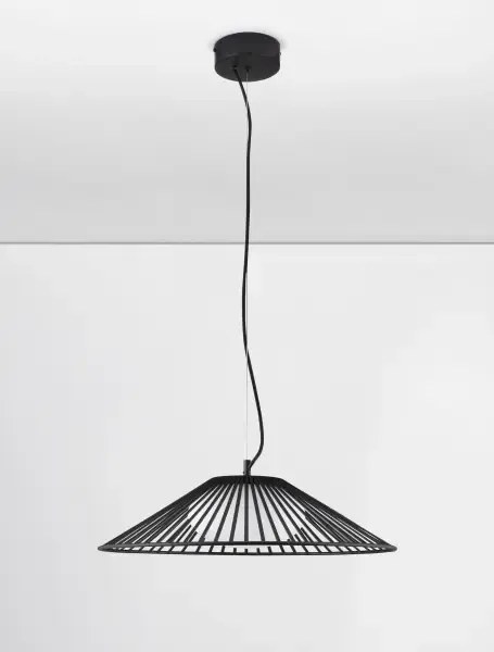 LED čierne dizajnové svietidlo Brume 50