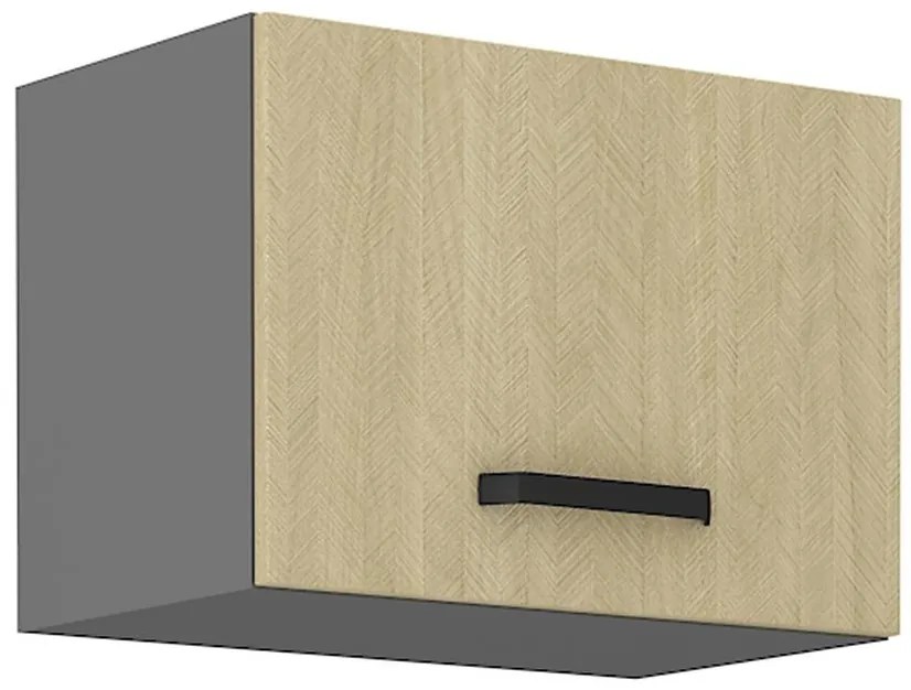 Kuchynská skrinka SCANDI jedľa/antracitová 50gu-36 1f