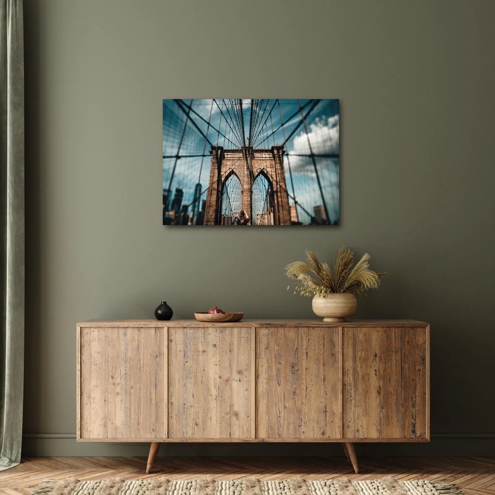 Obraz - Brooklynský most (70x50 cm)