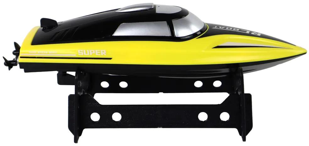 Lean Toys Motorový čln na diaľkové ovládanie 2,4G - žltý