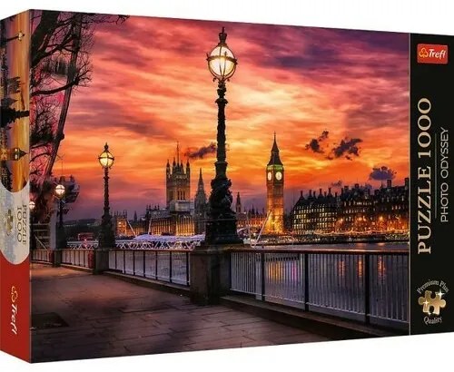 Trefl Puzzle Premium Plus - Photo Odyssey: Big Ben, 1000 dielikov