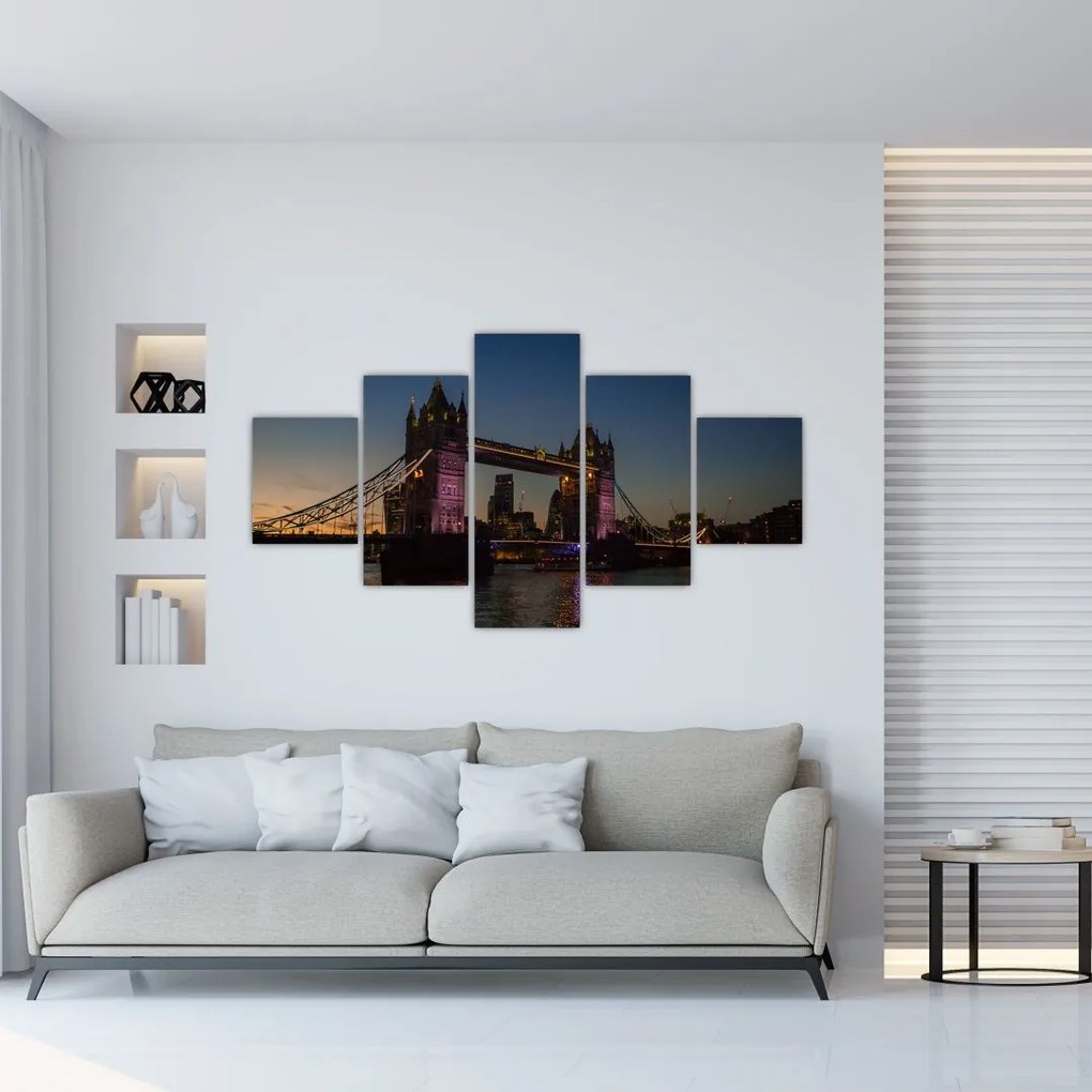 Obraz - Tower bridge (125x70 cm), 40 ďalších rozmerov