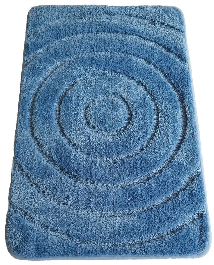 Modrá kúpeľňová predložka 50x80 cm – JAHU collections