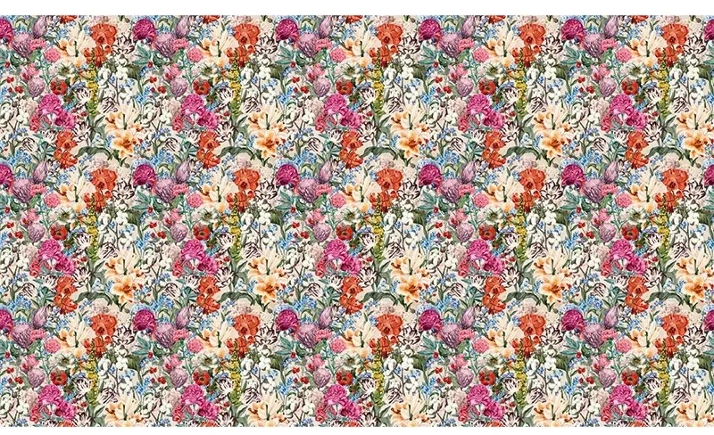 VLADILA Primavera Flowers (Cream) - tapeta