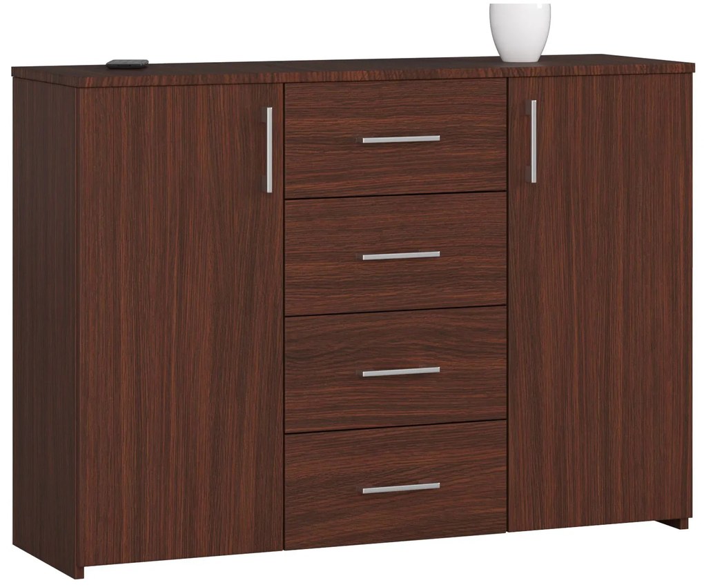 Komoda Kiran (wenge). Akcia -14%. Vlastná spoľahlivá doprava až k Vám domov. 1068567