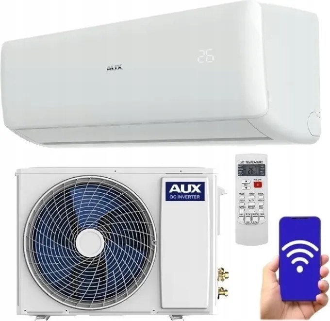 Nástenná klimatizácia Aux Freedom 3,5kW WiFi Sk/cz klimatizace