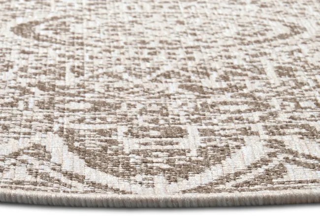 Obojstranný koberec Hanse Home Nora Lilja linen kruh