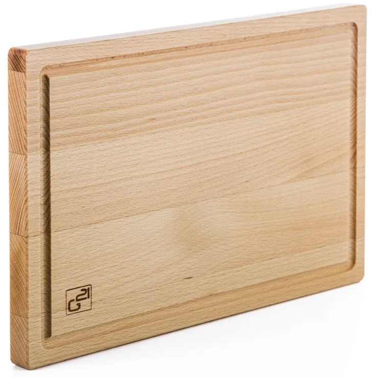 Doska na krájanie servírovacie G21 buk 300 x 200 x 19 mm 635431