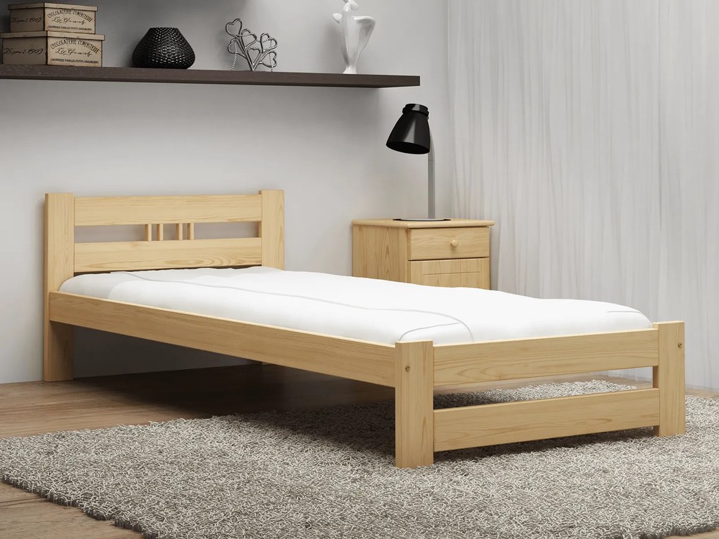 Postel borovice LUX VitBed 100x200cm