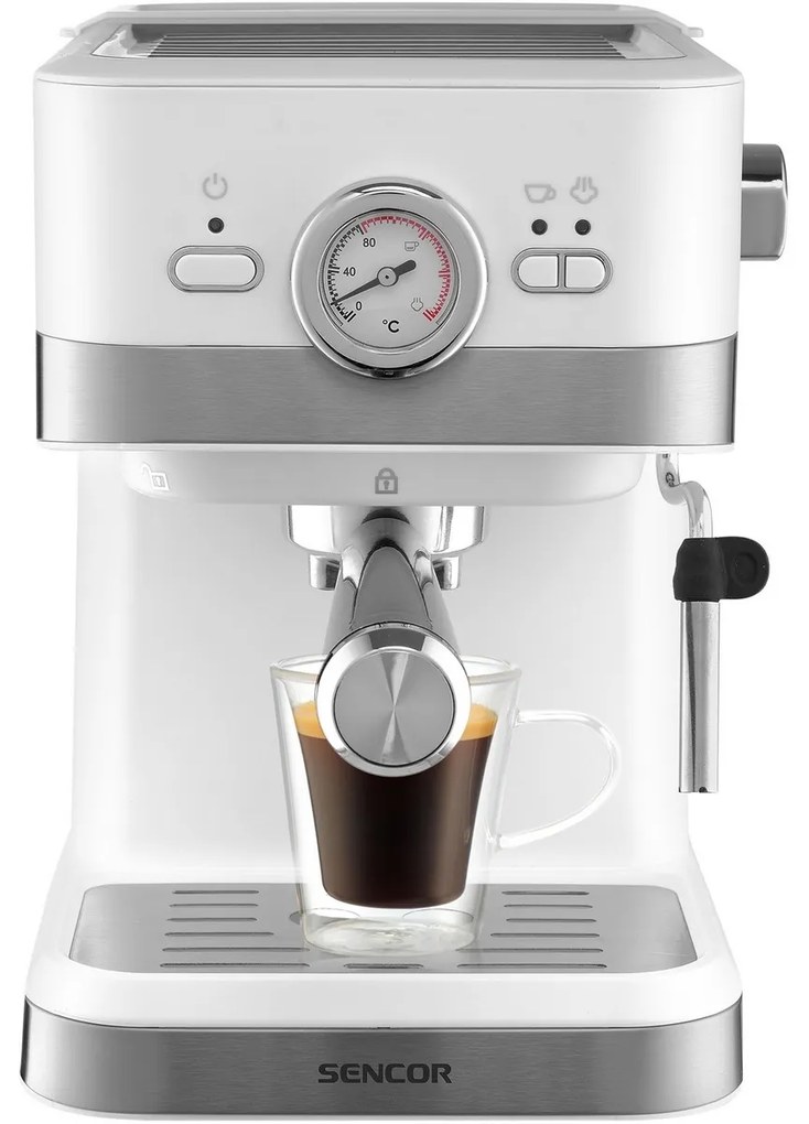 Sencor SES 1720WH espresso kávovar, biela