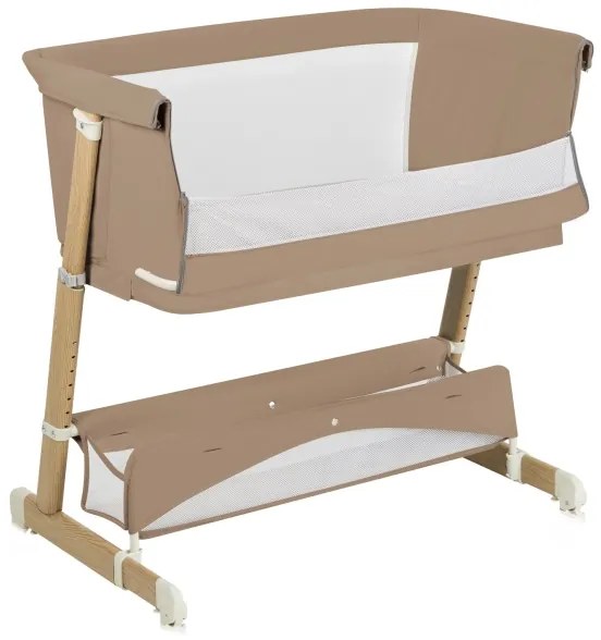 Lionelo - Detská postieľka 5v1 THOMI PLUS béžovo-karamelová