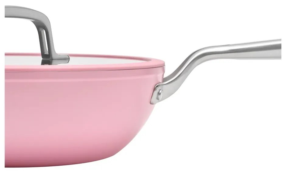 Wok hliníková panvica s pokrievkou/s nepriľnavým povrchom ø 28 cm Meda 3.0 – FABINI