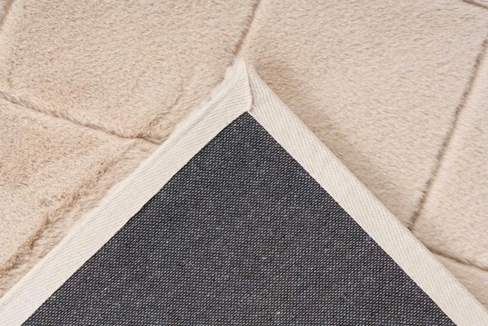 Lalee Kusový koberec Impulse 600 Beige Rozmer koberca: 160 x 230 cm