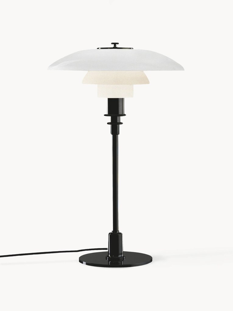 Veľká ručne fúkaná stolová lampa PH 3/2