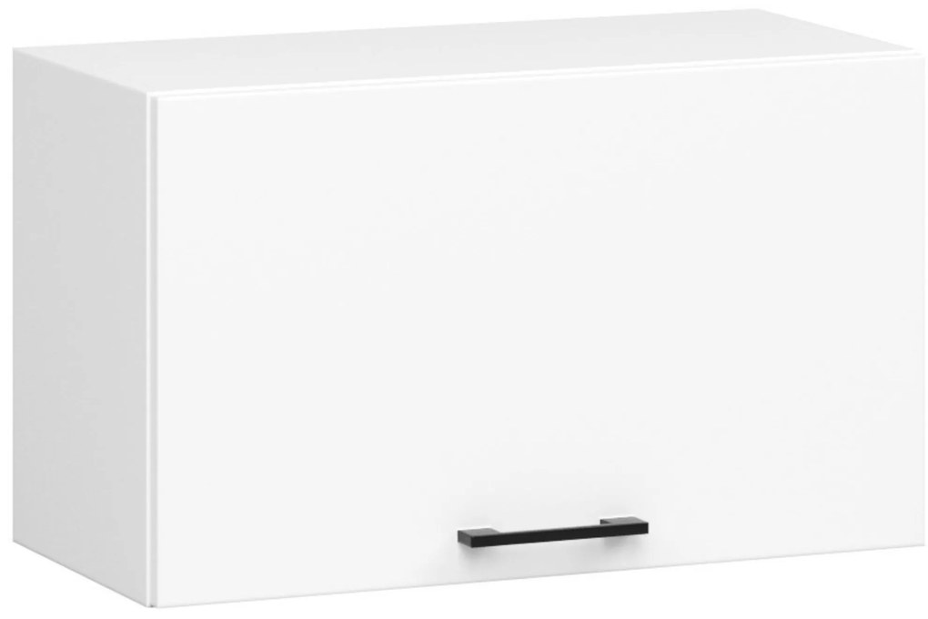 Kuchyňská linka Olivie 2,4 m H720 prosklená bílá/dub sonoma