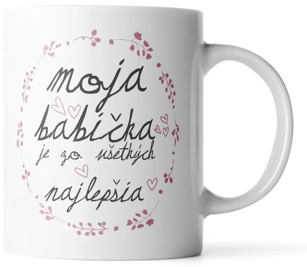 Sablio Hrnek Moje babička je ta ze všech nejlepší - 200 ml - espresso