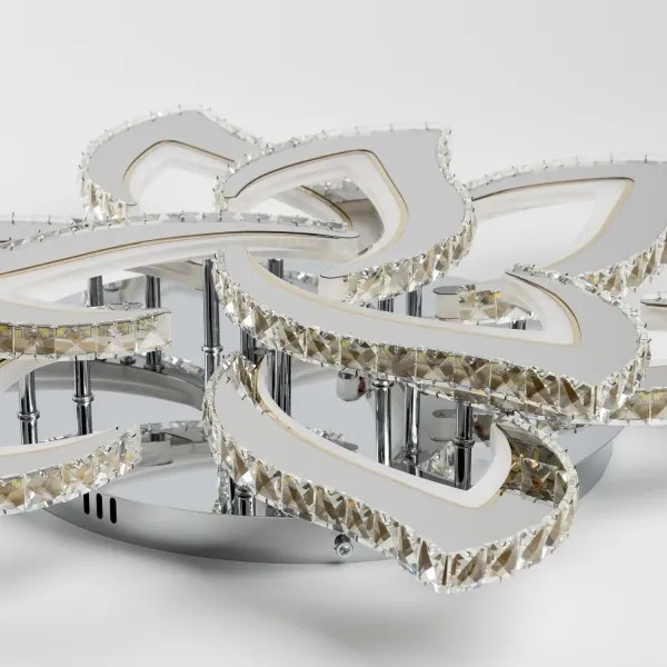 Brilagi - LED Stmievateľný prisadený luster TWIST LED/180W/230V 3000-6500K + DO