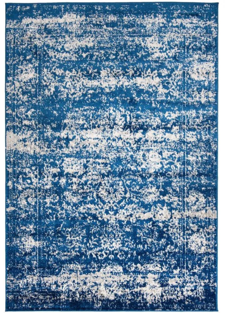 Kusový koberec Alesta modrý 80x200cm