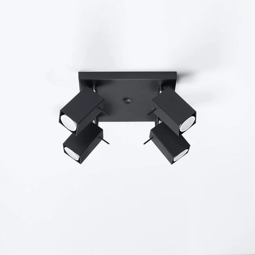 Stropné bodové svietidlo Merida 4 A-0102 čierna