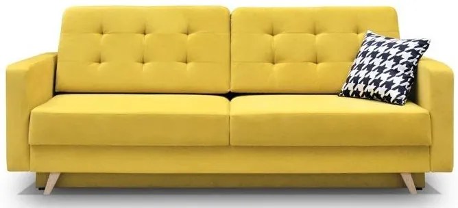 Pohovka Vegas, žltá (Jasmine 40)