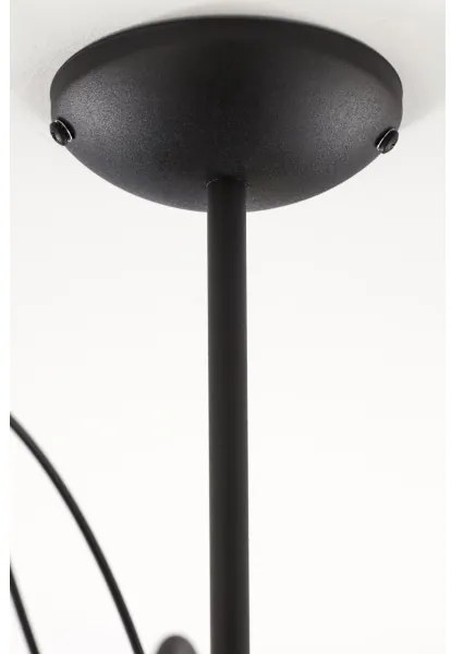 Jupiter 2056 - Luster na tyči GLORIOSA 10xG9/14W/230V čierna