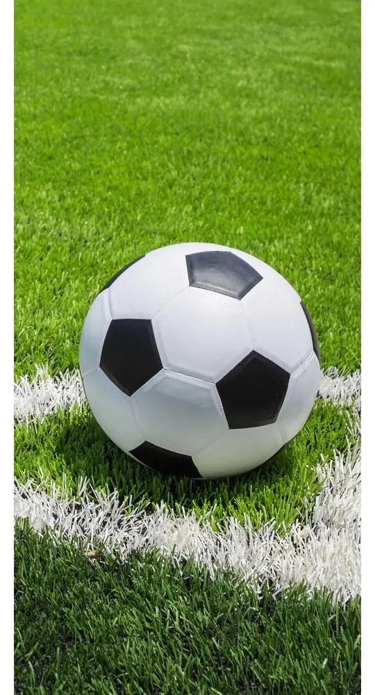 Jerry Fabrics Detská osuška s potlačou - Futbalový štadión | 70 x 140 cm