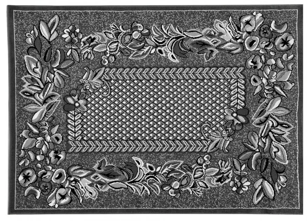 Vzorovaný koberec 200x300 cm LUKEN - šedý
