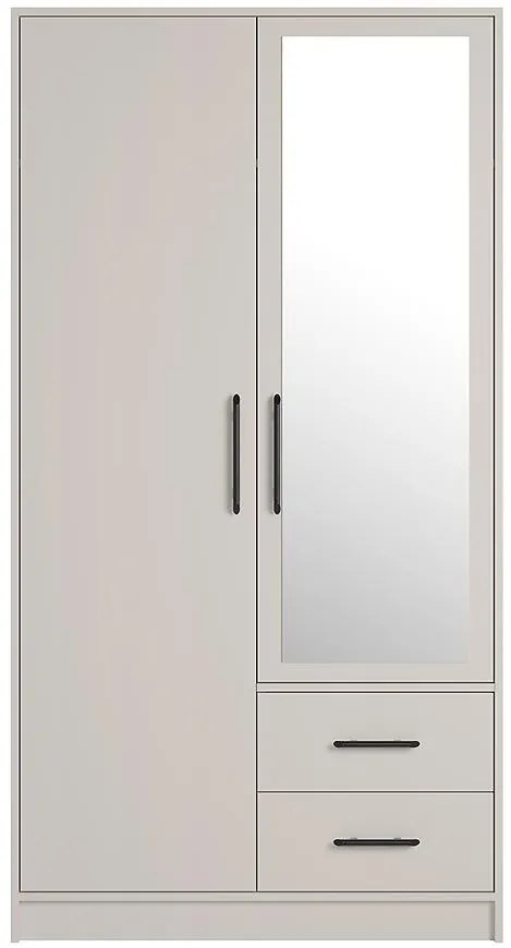 Skriňa Smart Srl3 2dl Cashmere