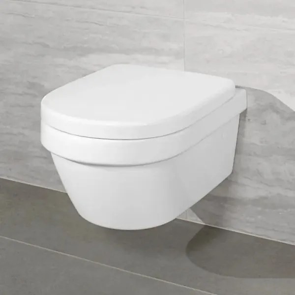 Villeroy & Boch 4694HRR1 - Závesné WC s doskou SoftClose ARCHITECTURA, keramika/biela