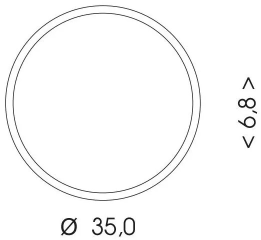 Ecolite WMAT350-25W/CR - LED Stropné svietidlo MARTIN LED/25W/230V IP65 čierna