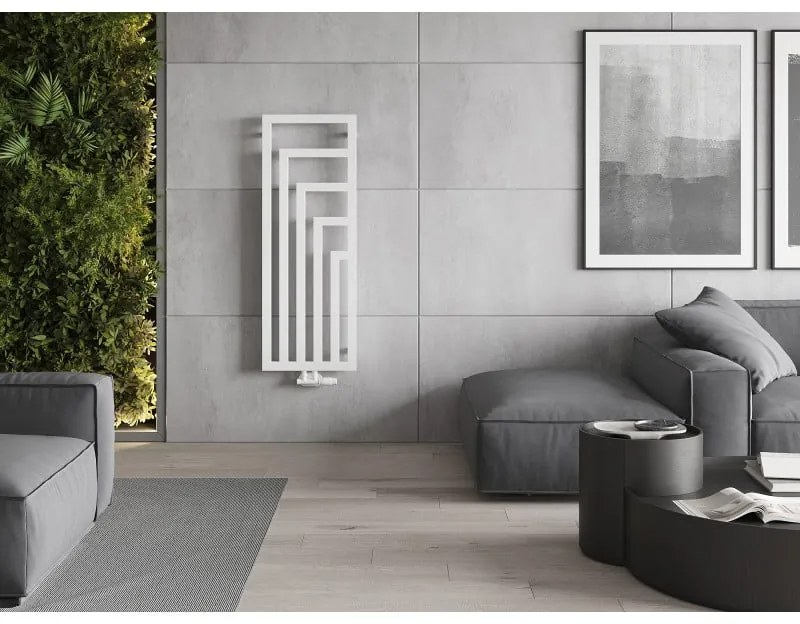 Mexen Alaska, vykurovacie teleso 1216x440 mm, 549 W, biela, W205-1216-440-00-20