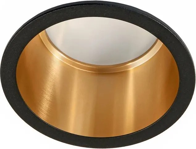 BERGE Zapustené podhľadové svietidlo GU10 71067 - čierne