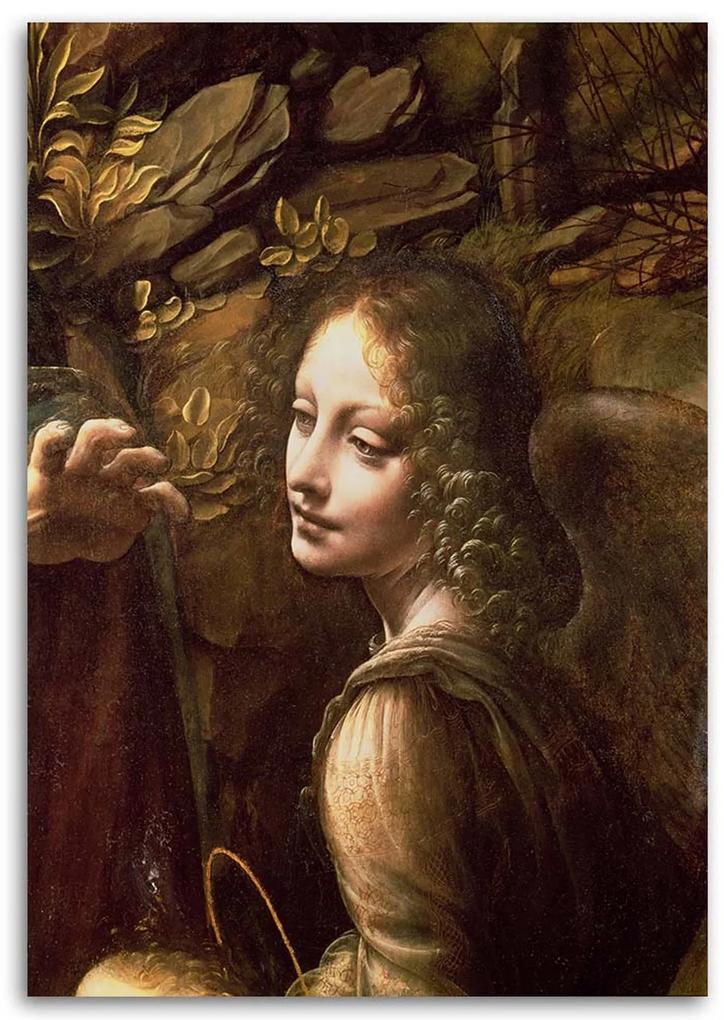 Gario Obraz na plátne Madona v jaskyni - Leonardo da Vinci, reprodukcia Rozmery: 40 x 60 cm