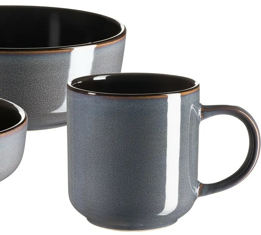 Mäser 10-dielna jedálenská súprava ALENIA, modrá