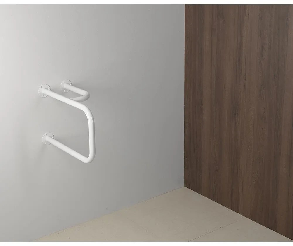 Nástenné oceľové madlo do kúpeľne 52 cm Handicap Right – Sapho