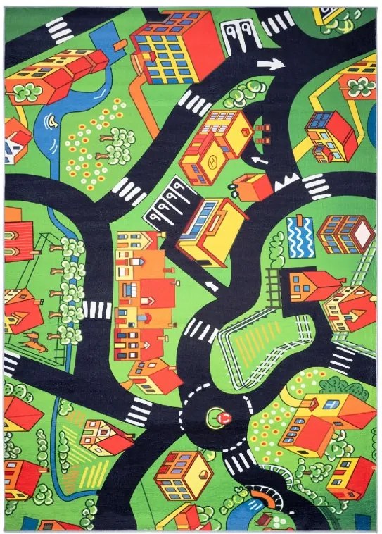 TA Koberec B-525 FLANEL S POTLAČOU Rozmer: 80x150 cm